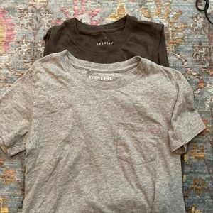Everlane tops 2 size xxs, xs tank and tee